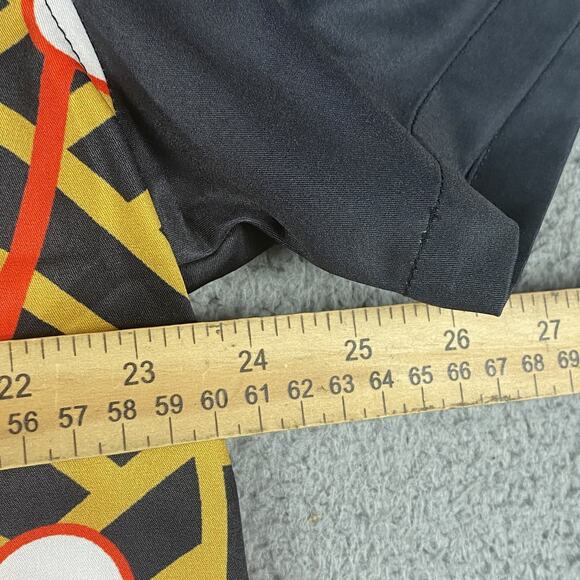 Men's XL Japanese Crane & Plum Blossom Aloha Kimono Hawaiian Style Button Down - Picture 6 of 10